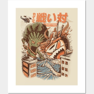 Kaiju Food Fight Posters and Art